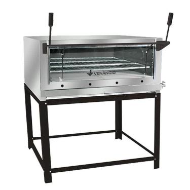 Imagem de Forno Industrial Á Gás Guilhotina Com Pedra Roma Firi90 Venâncio