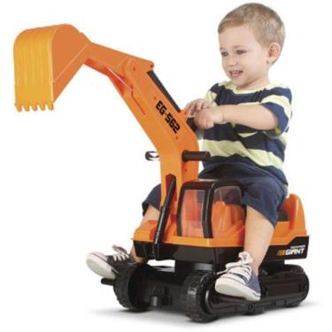 Imagem de Escavator Giant Escavadeira Gigante Infantil Roma Brinquedos