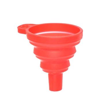 Imagem de Funil De Silicone Retrátil Cozinha Flexível Dobrável