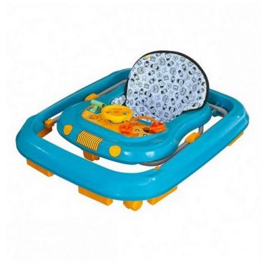 Imagem de Andador Infantil Tutti Baby Safari Musical - Azul