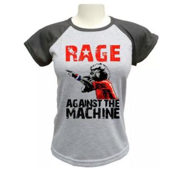 Imagem de Camiseta Babylook Rage Against The Machine Ratm - Alternativo Basico