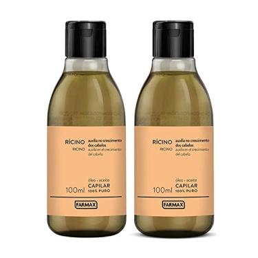 Imagem de Óleo Capilar de Rícino 100% Puro 100ml Farmax • 2 unidades