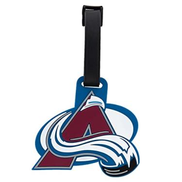 Imagem de Bolsa com etiqueta de bagagem Colorado Avalanche Team NHL National Hockey League (etiqueta de bagagem PVC)
