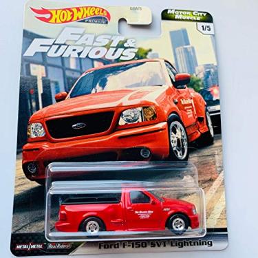 Imagem de Hot Wheels Premium 2020 Motor City Muscle F&F, red Ford F-150 SVT Lightning