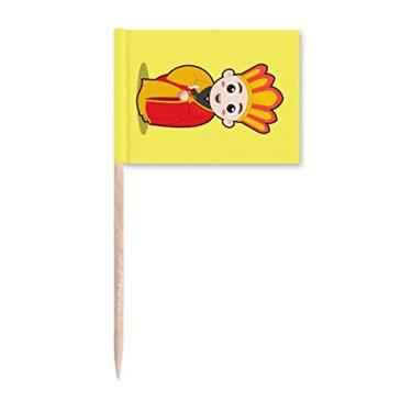 Imagem de Marcadores de palito de dente de barbear aduaneiro Topper Decoração de festa