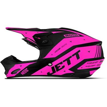 Capacete Motocross Etceter Solid Rosa Bebe 62 - Capacete de Moto - Magazine  Luiza