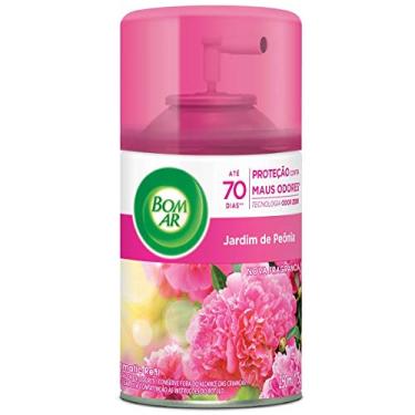 Imagem de Bom Ar Aromatizador de Ambiente Automático Aerossol Freshmatic Jardim de Peônia Refil 250ml