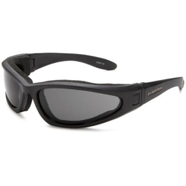Imagem de Bobster ELR201 Óculos de sol esportivos Low Rider II, armação preta/3 lentes (borrifado, âmbar e transparente), tamanho único