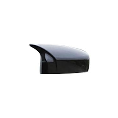 Imagem de Fibra de carbono abs, para mazda 3 axela 2014-2018 acessórios espelho retrovisor do carro capa moldura capa guarnição estilo do carro