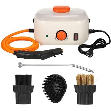 Imagem de Moniss Limpador a vapor portátil multifuncional, 2500 W elétrico de alta pressão, máquina de limpeza móvel, vaporizador de energia, limpador a vapor portátil de alta temperatura para móveis, carro, casa
