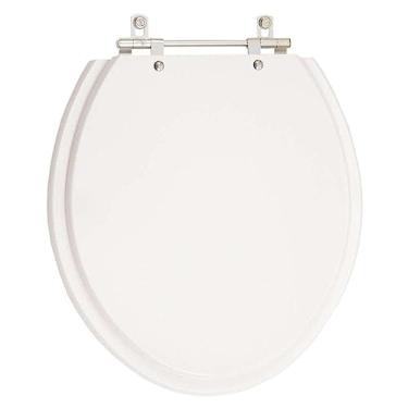 Imagem de Assento Sanitario Poliester com Amortecedor Colonial Branco para Vaso Hervy