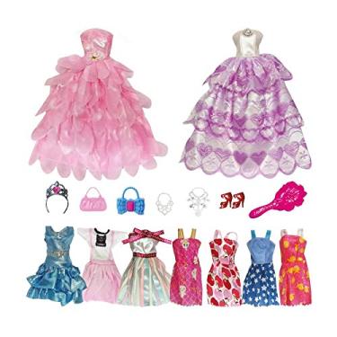 Imagem de Vestido Para Boneca - Doll Dress Com 9 Vestidos, Candide