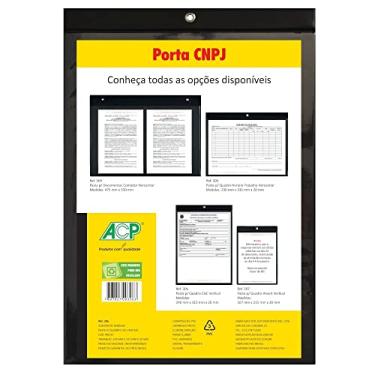 Imagem de ACP Quadro de Aviso ACP Porta Documento Cnpj 240X340 Vertical 306 02036