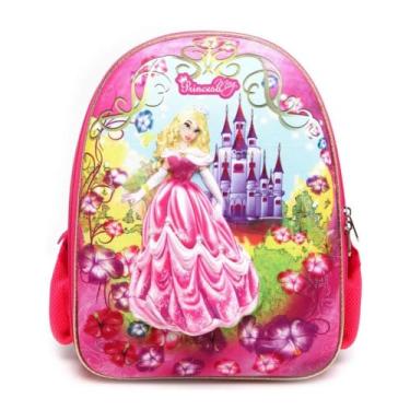 Imagem de Mochila Infantil Maxtoy Princesa Meg Rosa