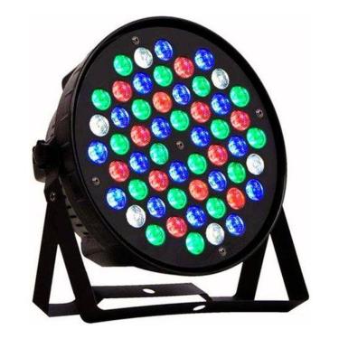 Imagem de Canhão Refletor Led 54 Leds RGB Bivolt Dmx Slim