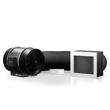 Imagem de AC Infinity CLOUDWAY Ventilador EC S12, 1600 CFM com controle remoto de ventilador de 10 velocidades, ventilador de ventilação para sótão de 30,5 cm, sistema de ventilação residencial de exaustão