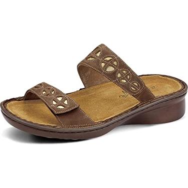 Imagem de Naot Sandália feminina de corneta, Marrom, 5