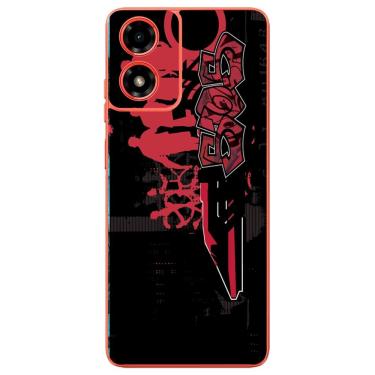 Imagem de Capa Adesivo Skin055 Verso Para Motorola Moto G04S (2024)