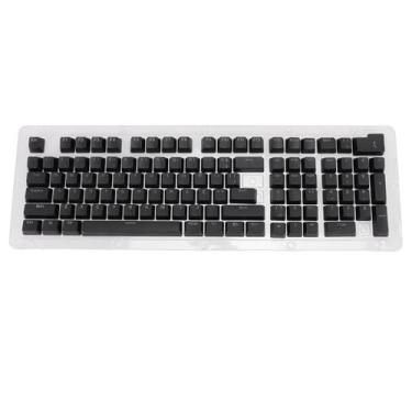 Imagem de Teclado Com 110 Teclas, Teclado Mecânico Português Brasileiro, Translúcido, para 61 64 68 84 87 96 98 100 104 108 Teclas (BLACK)