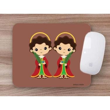 Imagem de Mouse Pad Emborrachado Personalizado Estampas Evangélico Católico - De