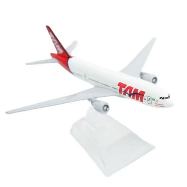 Imagem de Brazil TAM 777 Plane Model Diecast Airplane Model, 1/400 Scale Aircraft Collections