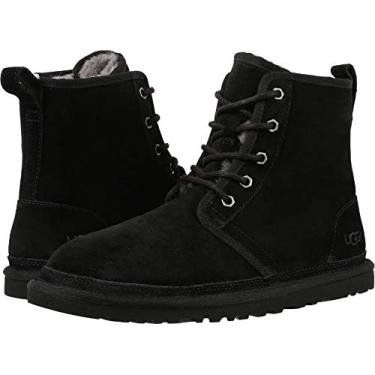 Imagem de UGG Bota masculina de couro Harkley Chukka, Preto, 5