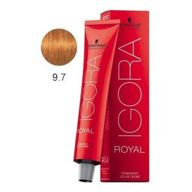 Imagem de Coloração Igora Royal 9-7 Louro Extra Claro Cobre 60g - Schwarzkopf