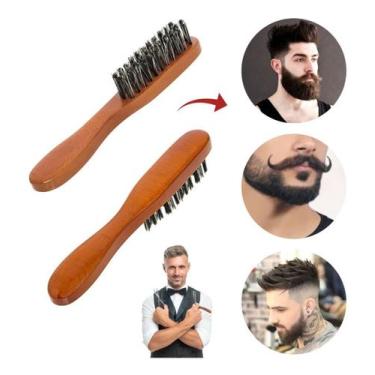 Imagem de Escova Para Barbeiros - Barbearia - Barba - Cabelo - Bigode - Enox - R