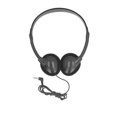 Imagem de Classroom Headphones Lightweight ABS Wired On Ear Stereo Headset para Crianças Adolescentes e Adultos