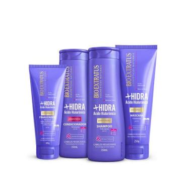 Imagem de Kit limpeza Hidratante Mais Hidra 4 produtos Bio Extratus - BIOEXTRATU