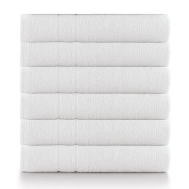 Imagem de Kit 06 Toalhas de Banho Hotel Profissional Teka Monaco 380g