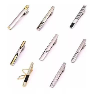Imagem de Lote Com 10 Prendedor De Gravata Em Metal Ref: 471 - Style Store, Prat