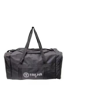 Imagem de Bolsa Mala De Viagem Grande 112l - Preta Ref 207 - style store, Preto