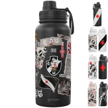 Imagem de Garrafa Térmica Gocase Fresh 950ml Oficial do Vasco, VAS Colagem 24 - 