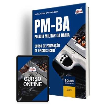 Imagem de Apostila PM-BA 2024 - Curso de Formação de Oficiais (CFO)