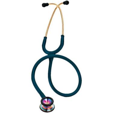 Imagem de Estetoscópio Littmann Classic II - Pediátrico - Azul Caribe Rainbow 21