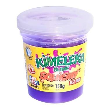 Imagem de Slime Kimeleka Squishy Fast Food Pote Unidade 150g - Art Kids, Roxo