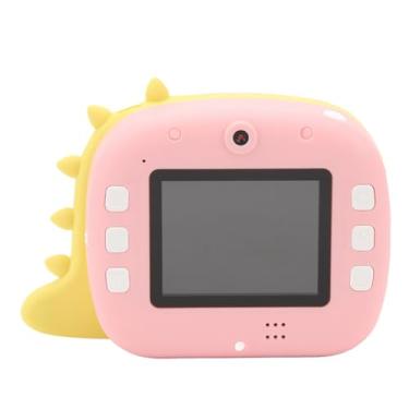Imagem de Câmera Instantânea Infantil 12MP 8X Zoom Câmera Dupla Com Suporte para Aplicativo 800MAh Câmera Digital Infantil Recarregável para Impressão