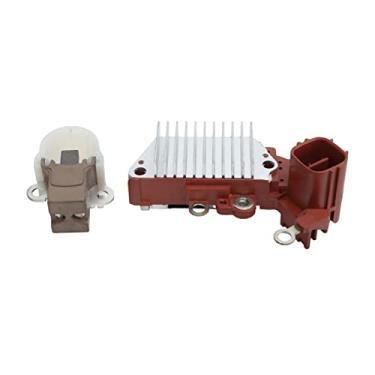 Imagem de Kit de regulador de alternador, regulador de tensão do alternador 31100 P8F A01 com suporte de escovas para CR-V Odyssey