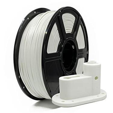 Imagem de FLASHFORGE Asa Filament 1,75Mm Branco, Filamento para Impressora 3D Carretel de 1Kg(2,2Lbs) Precisão Dimensional +/- 0,02Mm, Durável, Alta Resistência A Uv, Perfeito para Impressão de Peças Funcionais