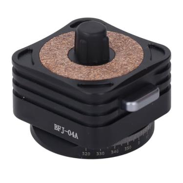 Imagem de Placa de Liberação Rápida para Câmera e Kit de Base de Braçadeira Estabilizador de tripé para Câmera Com Rotação de 360° Em Liga de Alumínio