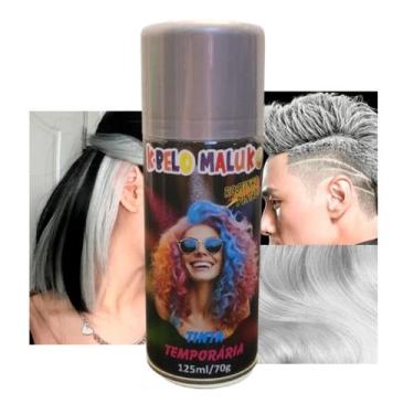 Imagem de Tinta Spray Colorir Cabelo Temporário Lavável Kbelo Maluko - D Present