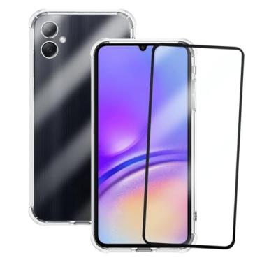 Imagem de Kit Capinha Capa Antiqueda Compatível com Samsung Galaxy A05 + Película de Vidro 3D