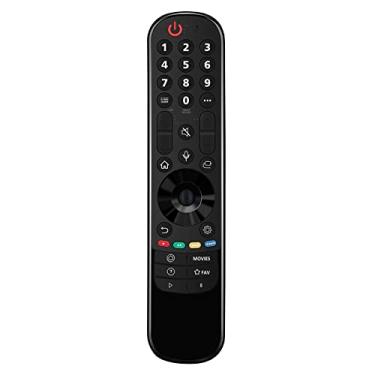 Imagem de MR22GN AKB76040010 Controle remoto de substituição Magic Voice adequado para LG Smart TV 2022 modelo OLED TV Z2, G2, C2, B2, A2 QNED TV QNED99, 90, 85, 80 NANO80, 75 Series UHD 4K TV UQ90, UQ80, UQ77