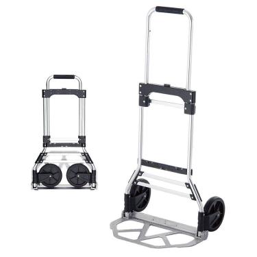 Imagem de Carrinho Armazém Dobrável 100Kg Alumínio Riosul Tools