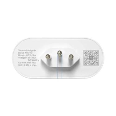 Imagem de Tomada Inteligente Wi-Fi Zigbee com Monitoramento de Energia - 16A/20A