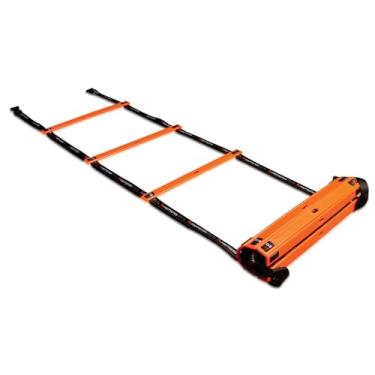 Imagem de ESCADA DE AGILIDADE TREINO FUNCIONAL Coordenação Motora, Prottector, Laranja, 5 METROS