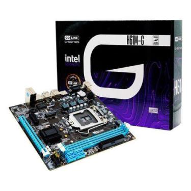 Imagem de Placa Mãe Goline H61m-g Gigabit Chipset H61 1 Ano Garantia