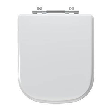 Imagem de Tampa de Vaso Quadra/Piano/Polo/Axis/Unic Branco Mdf Sicmol
