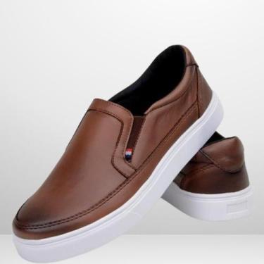 Imagem de Sapato Casual Masculino Slip On confortável leve - Multimarcas, Branco